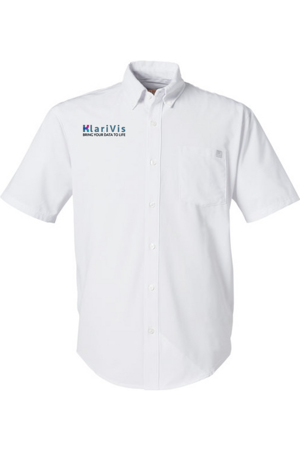 KlariVis: ADULT HUK Short Sleeve UPF 30 Dress Shirt