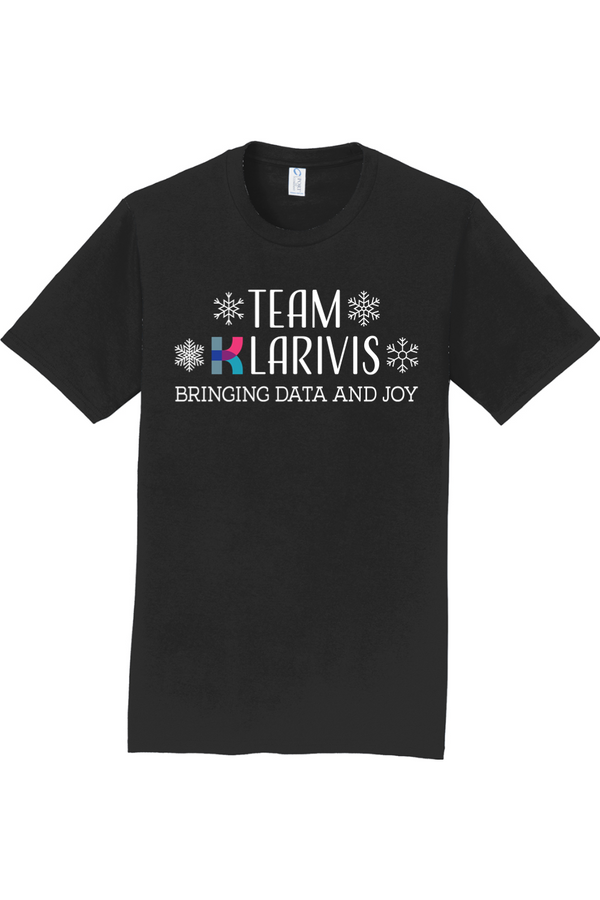 KlariVis Holiday: ADULT Ringspun Tee (Printed)