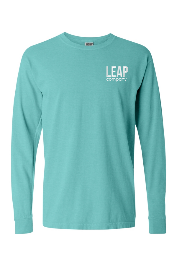 Leap: ADULT Comfort Colors Ringspun Long Sleeve T-Shirt (Embroidered)