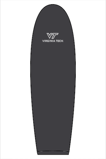 VTTI Chevron with VT Sleeve Logo: ADULT Classic Hooded Sweatshirt (Embroidered)