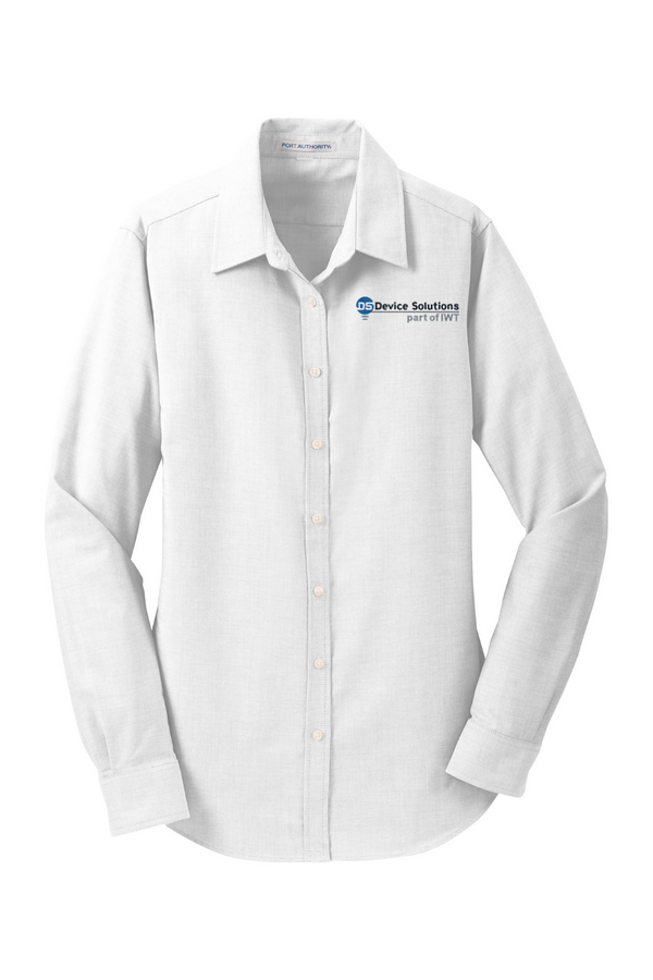 DS/IWT: LADIES Classic Oxford Shirt (Embroidered)