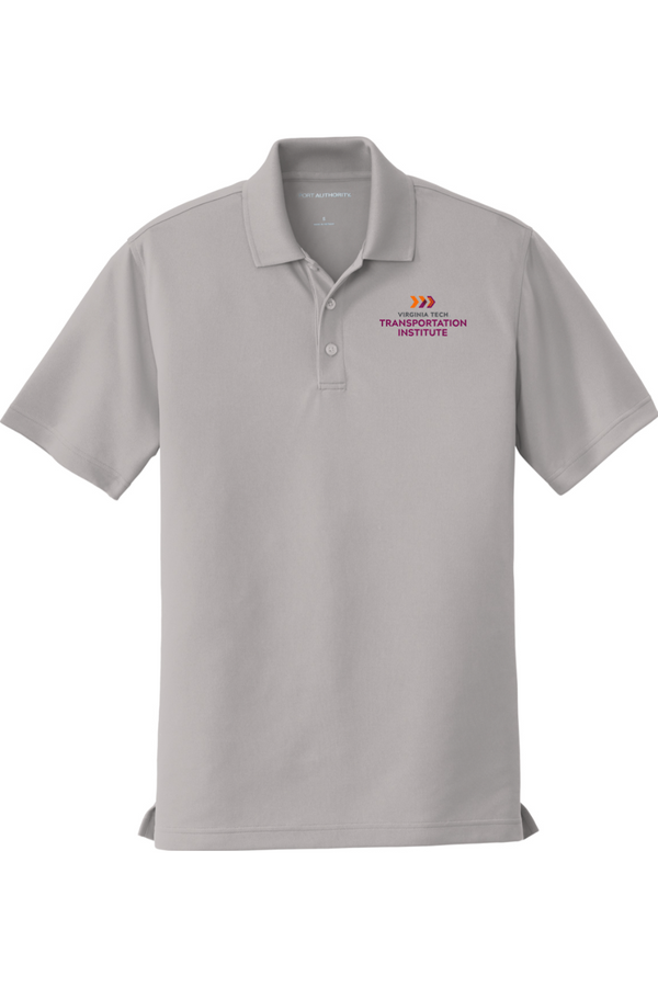 VTTI Chevron with VT Sleeve Logo: ADULT UV Micro-Mesh Performance Polo (Embroidered)