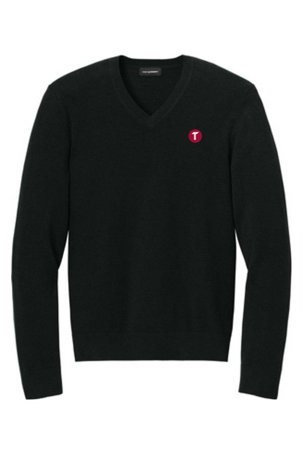 Torc: ADULT Easy Care V-Neck Sweater (Embroidered)