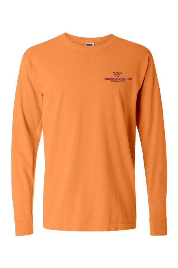 VTTI Chevron: ADULT Comfort Colors Ringspun Long Sleeve Tee (Embroidered)
