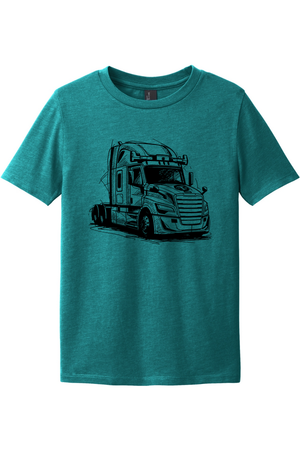 Torc: YOUTH SoftBlend Heather Tee (Printed)