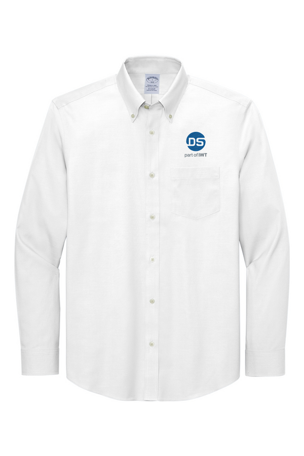 DS/IWT: ADULT Brooks Brothers Wrinkle-Free Stretch Pinpoint Shirt (Embroidered)