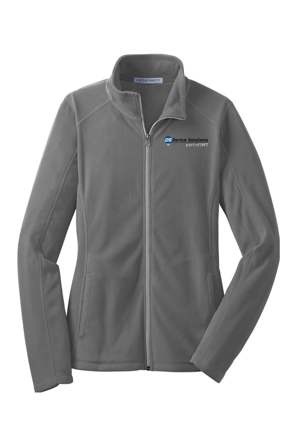 DS/IWT: LADIES Microfleece Jacket (Embroidered)