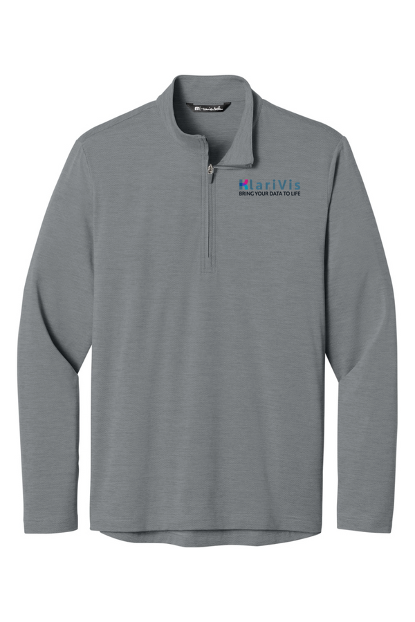 KlariVis: TravisMathew ADULT Onward 1/4-Zip (with Sleeve Logo)