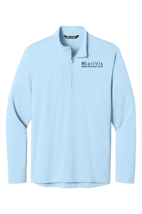 KlariVis: TravisMathew ADULT Onward 1/4-Zip (with Sleeve Logo)