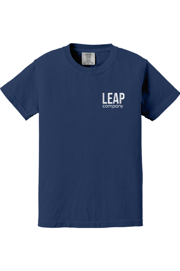Leap: YOUTH Comfort Colors Youth Ring Spun Tee (Embroidered)
