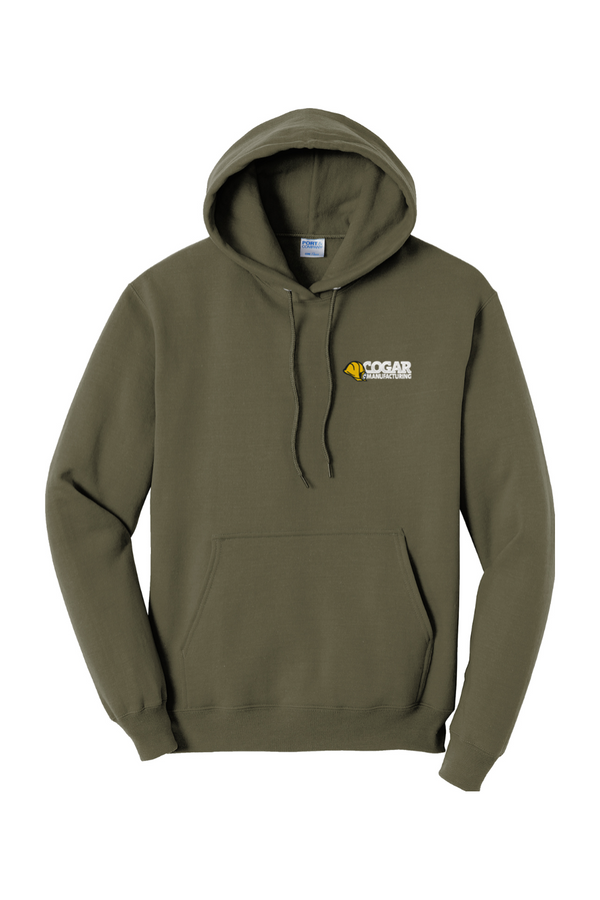 Cogar: ADULT Classic Fleece Pullover Hooded Sweatshirt (Embroidered)