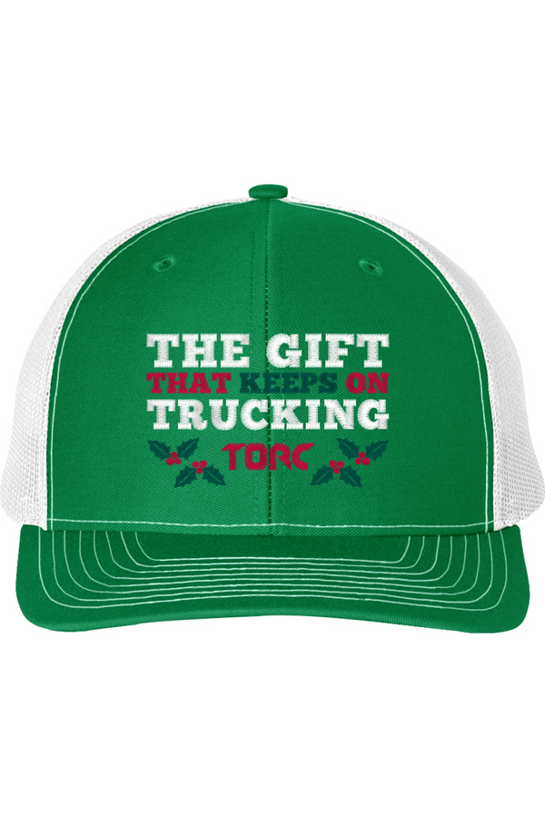 Torc "The Gift That Keeps On Trucking": Richardson Snapback Trucker Cap (Embroidered)