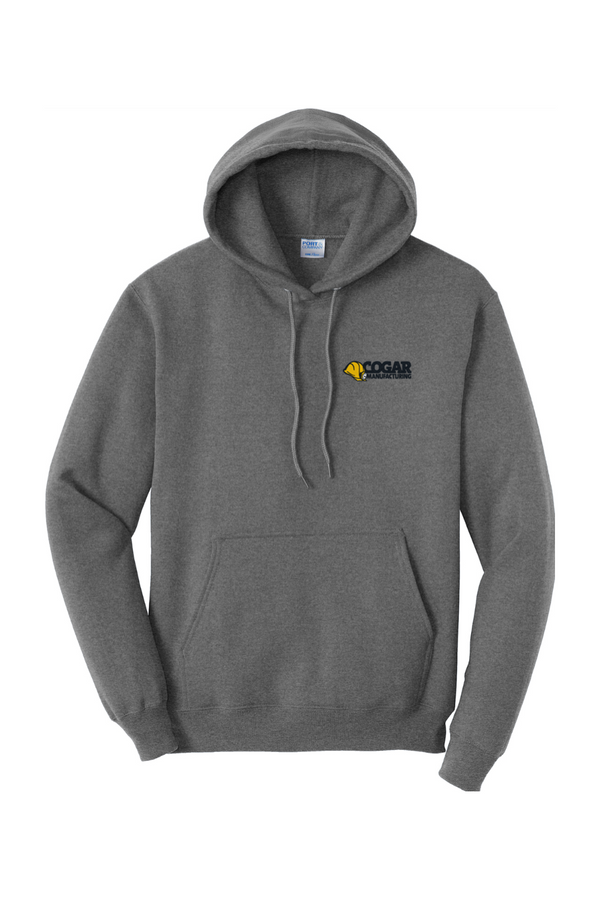 Cogar: ADULT Classic Fleece Pullover Hooded Sweatshirt (Embroidered)