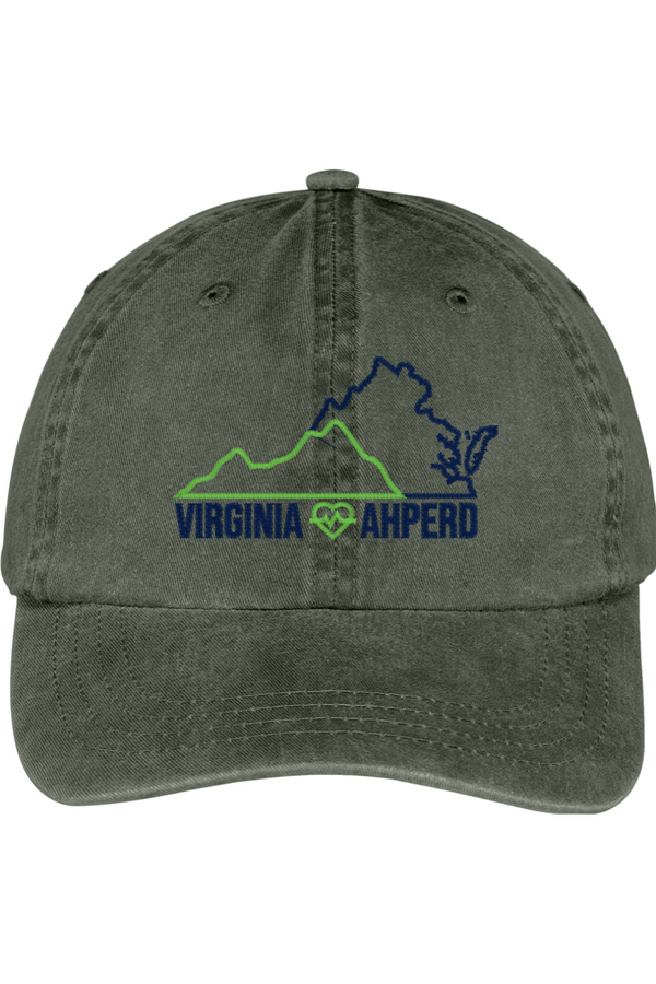 VA AHPERD: Pigment-Dyed Cap (Embroidered)