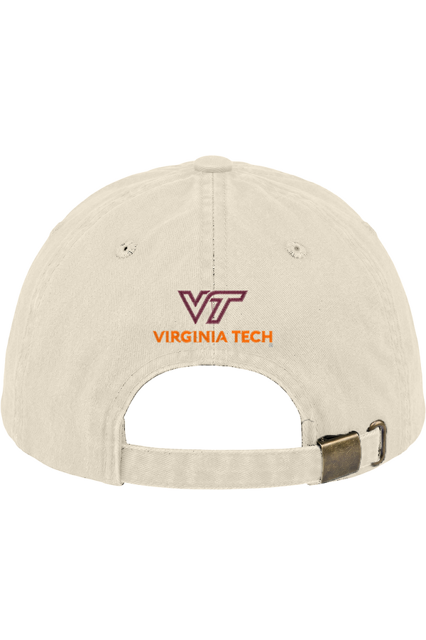 VTTI Chevron with VT Back Logo: Garment Washed Cap (Embroidered)