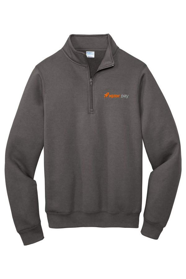 Xplor Pay: ADULT Classic Fleece 1/4-Zip Pullover Sweatshirt (Embroidered)