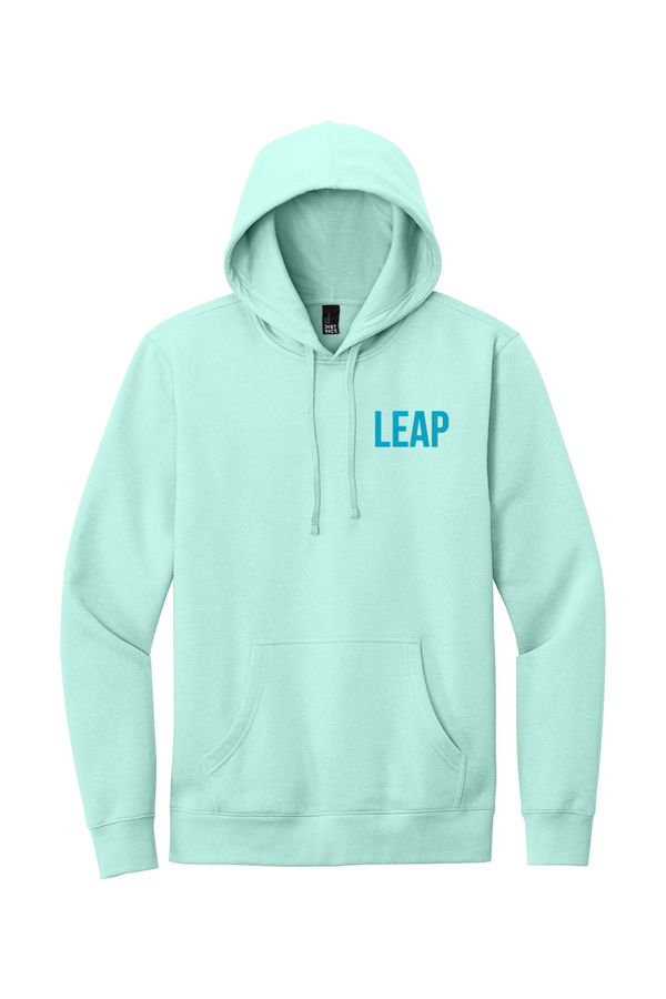 Leap: ADULT Tone-on-Tone SoftSpun Fleece Hoodie (Embroidered)