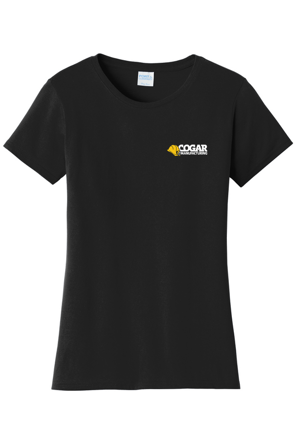 Cogar: LADIES Ringspun Tee (Printed)