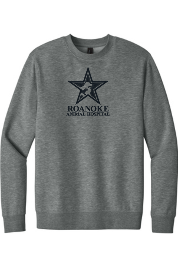 RAH: ADULT SoftSpun Fleece Crewneck Sweatshirt (FullFront Embroidery)