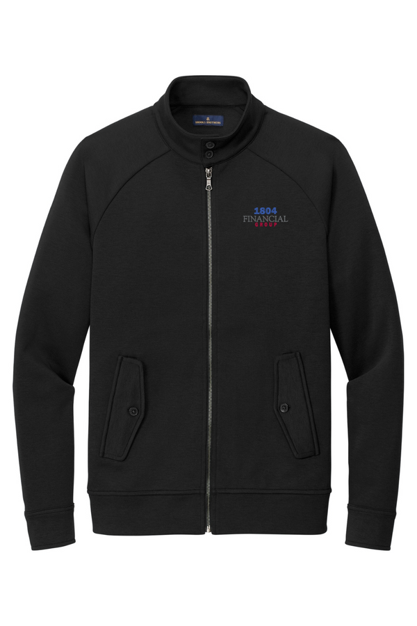 1804: ADULT Brooks Brothers Double-Knit Full-Zip (Embroidered)