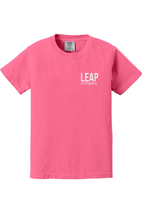 Leap: YOUTH Comfort Colors Youth Ring Spun Tee (Embroidered)