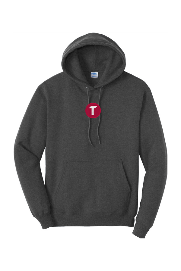 Torc: ADULT Fleece Pullover Hooded Sweatshirt (Embroidered)