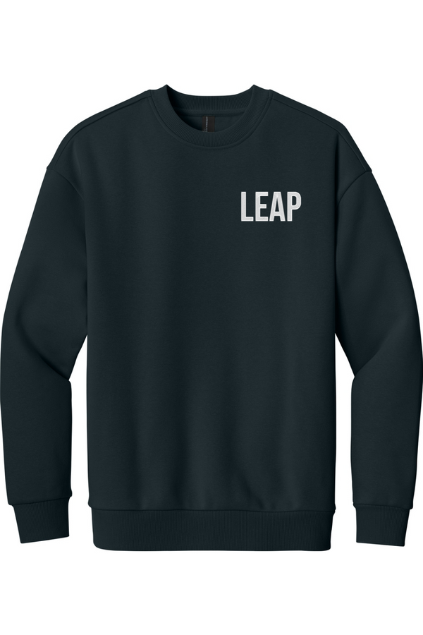 Leap: ADULT SoftSpun Crewneck Sweatshirt (Embroidered)