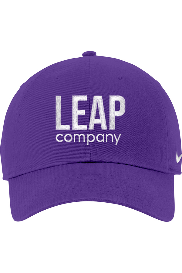 Leap: Nike Heritage Cotton Twill Cap (Embroidered)