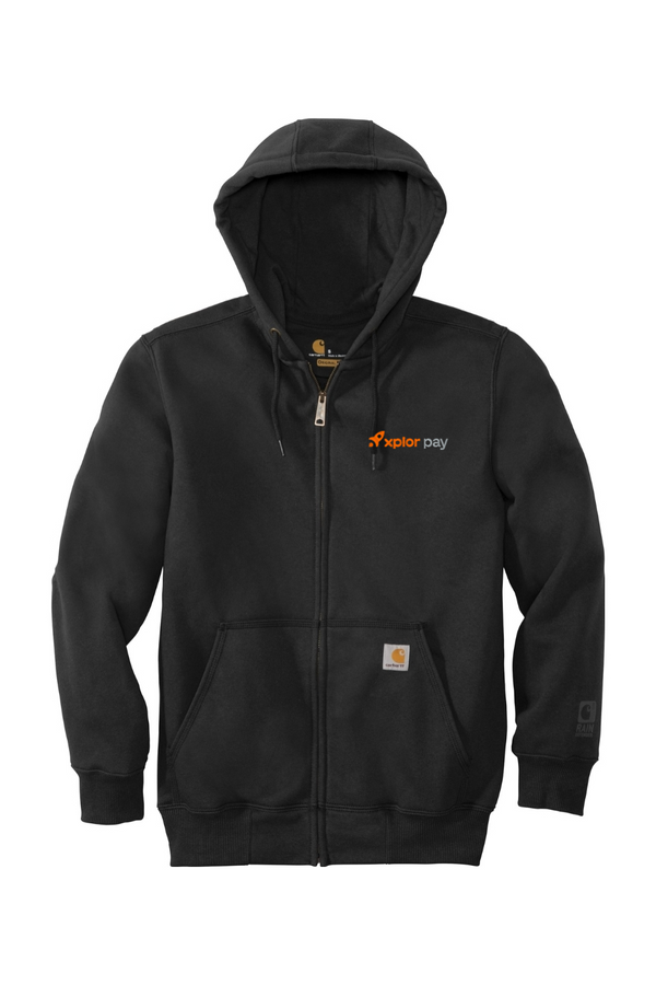 Xplor Pay: Carhartt ADULT Rain Defender Paxton Heavyweight Hooded Zip-Front Sweatshirt (Embroidered)