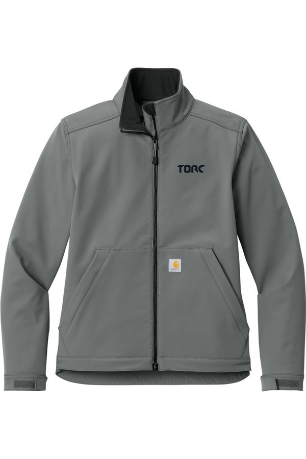 Torc: Carhartt LADIES Rain Defender Soft Shell Jacket (Embroidered)