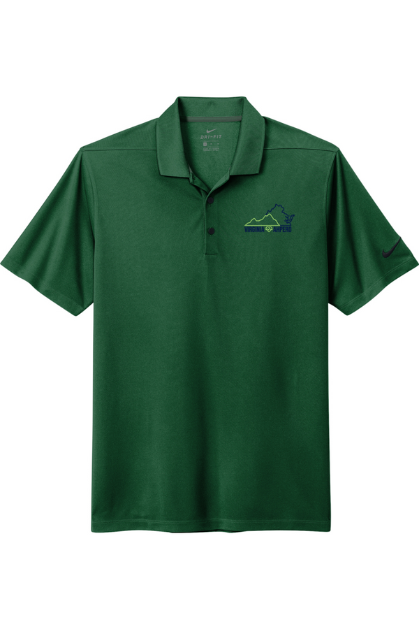 VA AHPERD: Nike ADULT Dri-FIT Micro Pique 2.0 Polo (Embroidered)