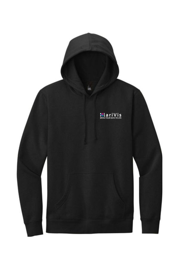 KlariVis: ADULT Ringspun Hooded Sweatshirt (Embroidered)