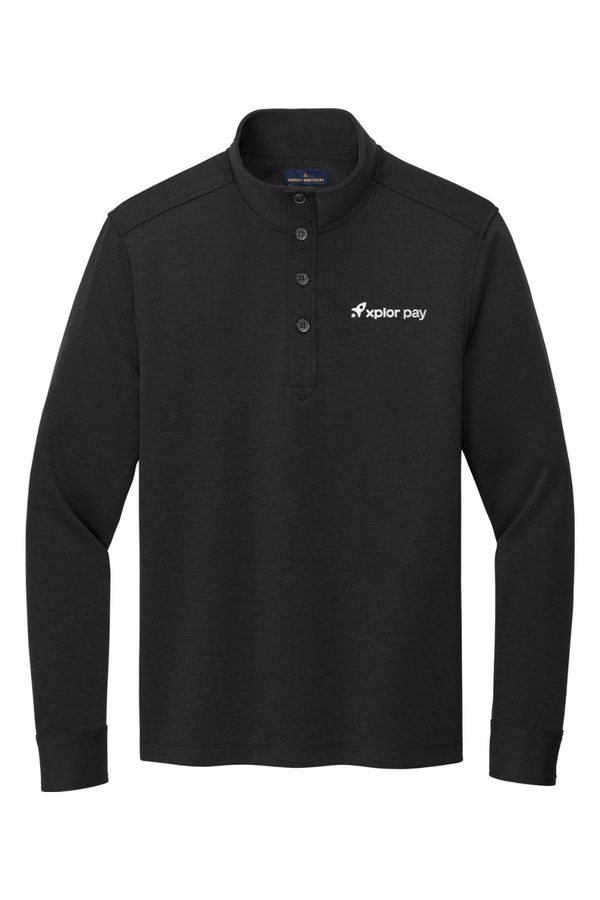 Xplor Pay: Brooks Brothers ADULT Mid-Layer Stretch 1/2-Button (Embroidered)