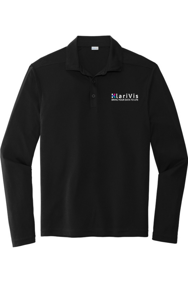 KlariVis: ADULT Sun-Pro UPF 50 Long Sleeve Performance Polo