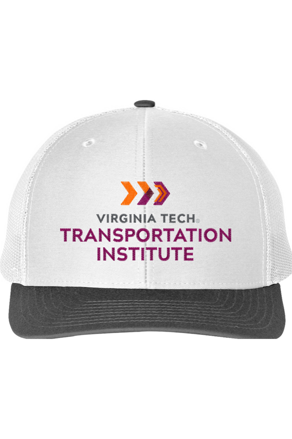 VTTI with VT Side Logo: Richardson Snapback Trucker Cap (Embroidered)