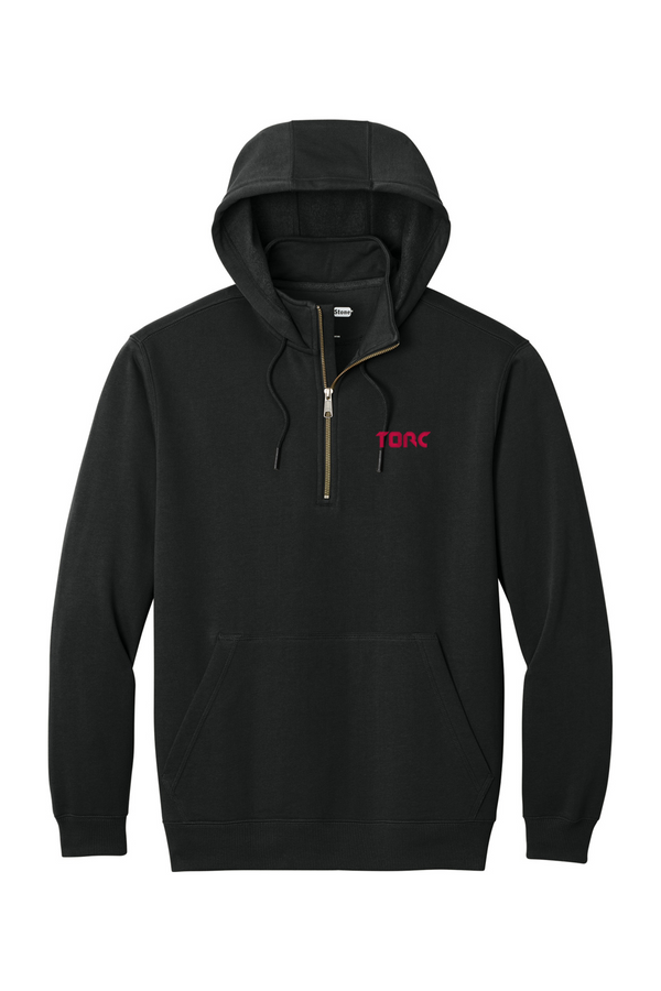 Torc: ADULT Work-Ready Heavy-Duty Fleece 1/4-Zip Hoodie (Embroidered)