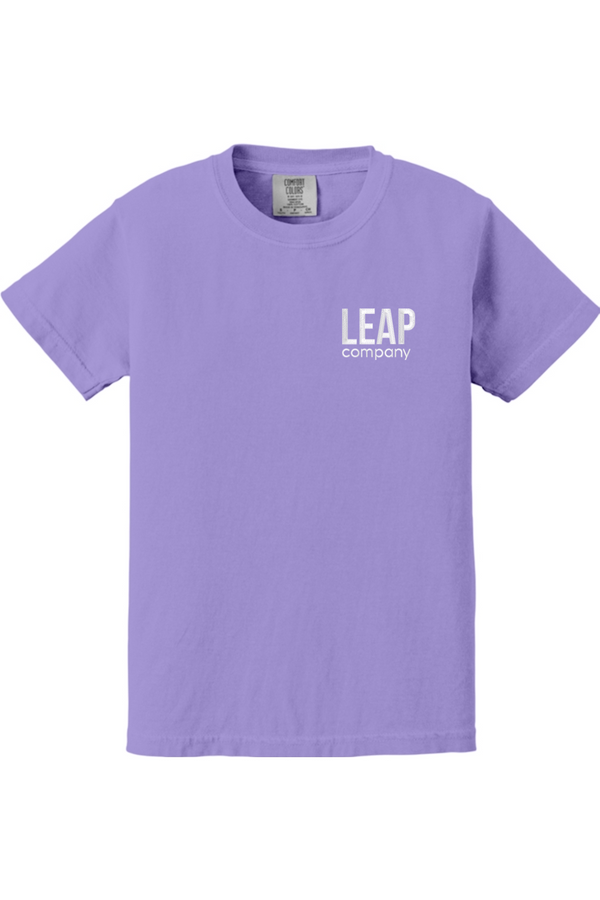Leap: YOUTH Comfort Colors Youth Ring Spun Tee (Embroidered)