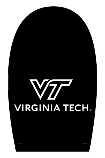 VTTI Chevron with VT Sleeve Logo: ADULT Ringspun Jersey Tee (Printed)