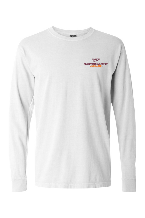 VTTI Chevron: ADULT Comfort Colors Ringspun Long Sleeve Tee (Embroidered)