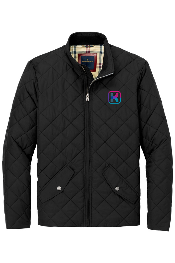 KlariVis: Brooks Brothers ADULT Quilted Jacket (with Sleeve Logo)