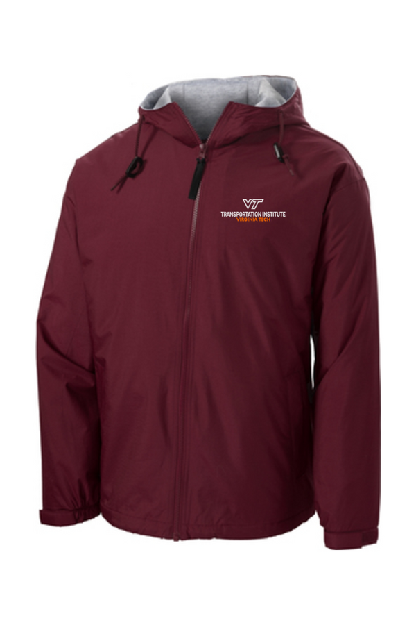 VTTI: ADULT Fleece-Lined Shell Hooded Jacket (Embroidered)