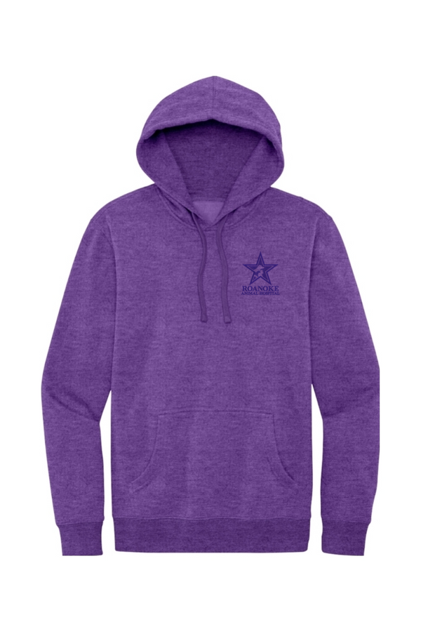 RAH: ADULT Heather Tone-on-Tone SoftSpun Fleece Hoodie (Embroidered)