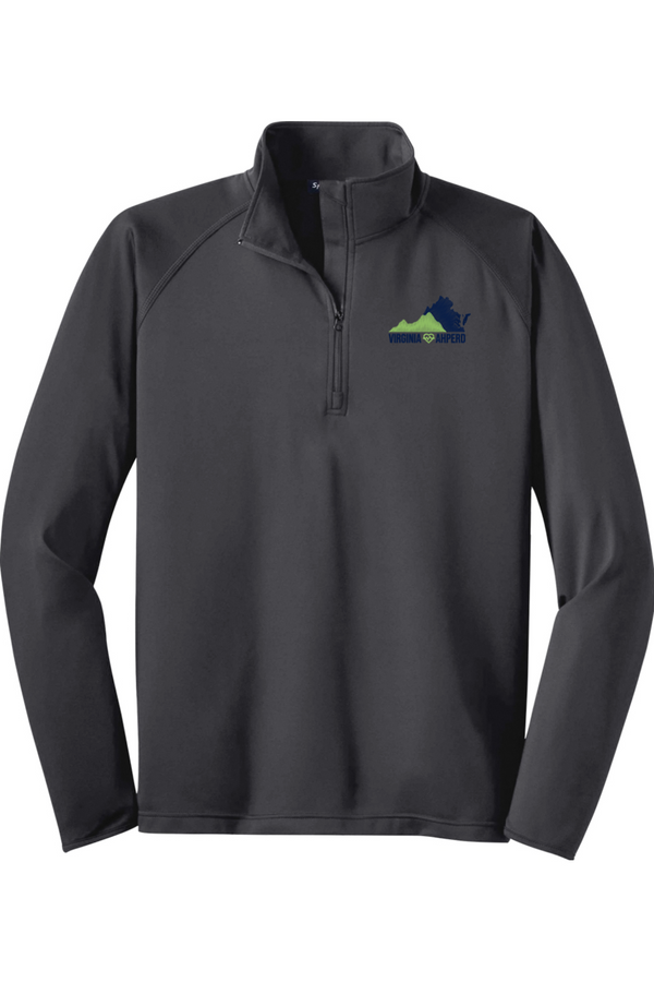 VA AHPERD: ADULT Sport-Wick Stretch 1/2-Zip Pullover  (Embroidered)