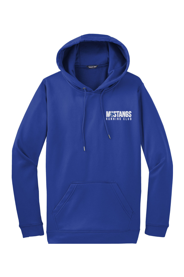 Mustang Running Club: ADULT Sport-Wick Fleece Hooded Pullover (Embroidered)