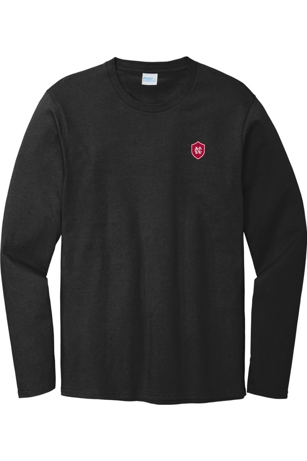North Cross: ADULT 6oz Ringspun Long Sleeve T-shirt (Embroidered)