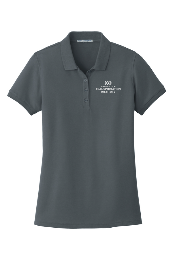 VTTI Chevron with VT Sleeve Logo: LADIES Classic Pique Polo (Embroidered)