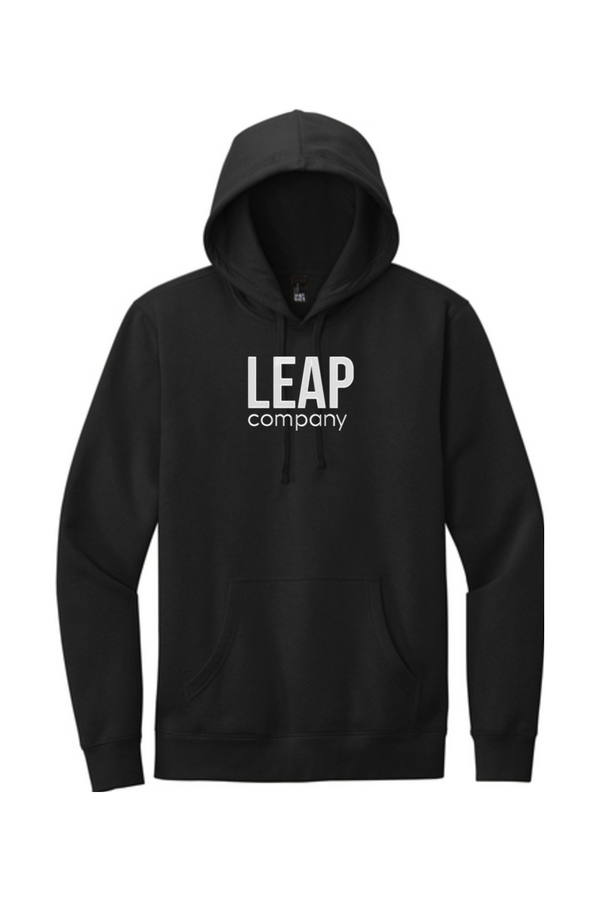 Leap: ADULT SoftSpun Fleece Hoodie (Front Embroidery)