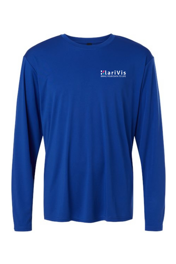 KlariVis: ADULT UPF 50 Pro-Performance Long Sleeve T-Shirt
