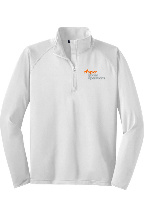 Xplor Global Ops: ADULT Sport-Wick Stretch 1/2-Zip Pullover (Embroidered)