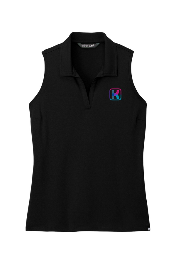 KlariVis: TravisMathew LADIES Coto Performance Sleeveless Polo (Embroidered)
